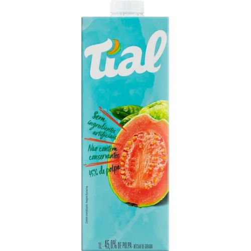 Suco Nectar Tial Goiaba 1L